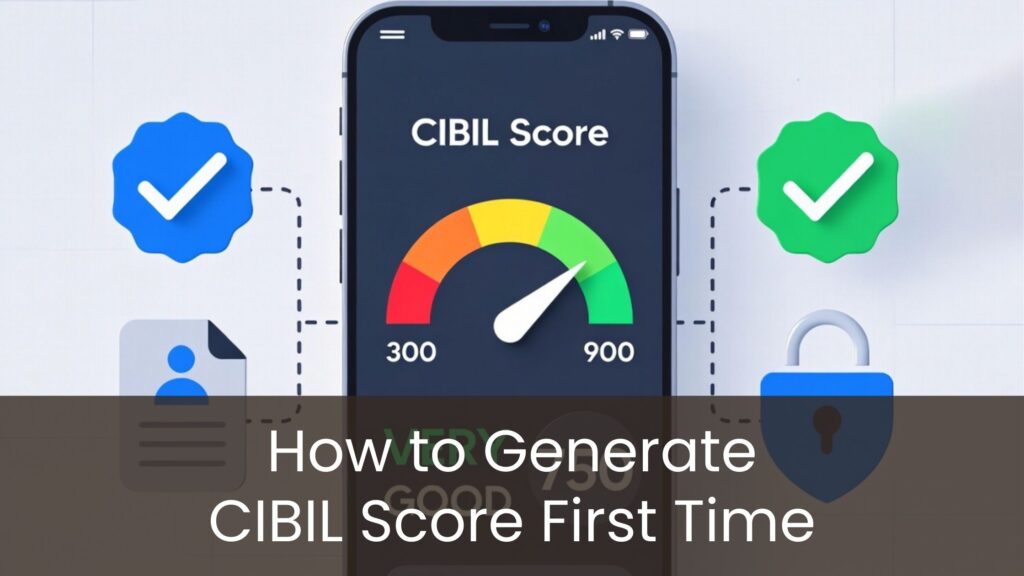 How to Generate CIBIL Score First Time